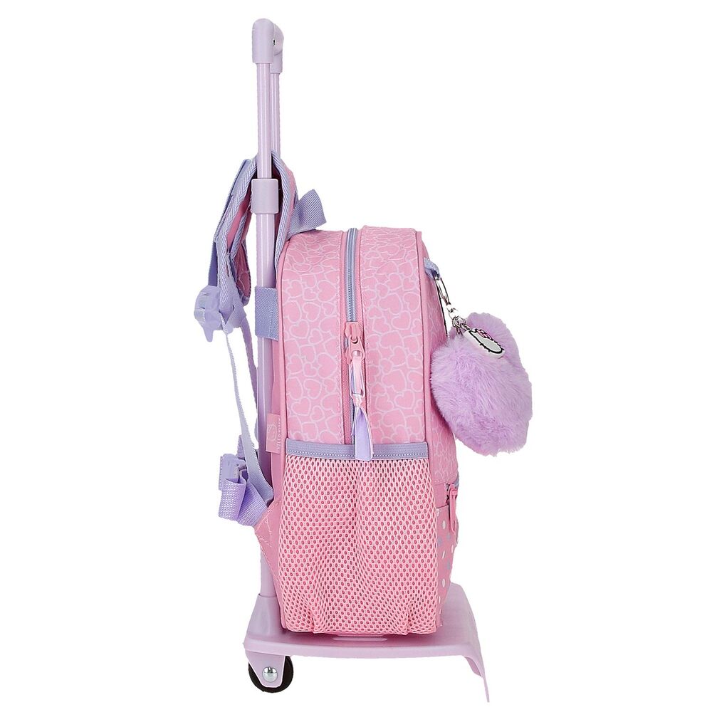 Hello Kitty Hearts & Dots trolley 25cm