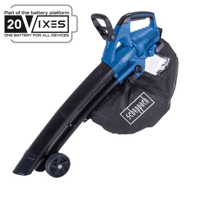 SCHEPPACH BC-BLV720-X 20V IXES cordless leaf blower/vacuum - Flow rate 210km/h - 45L - without battery or charger