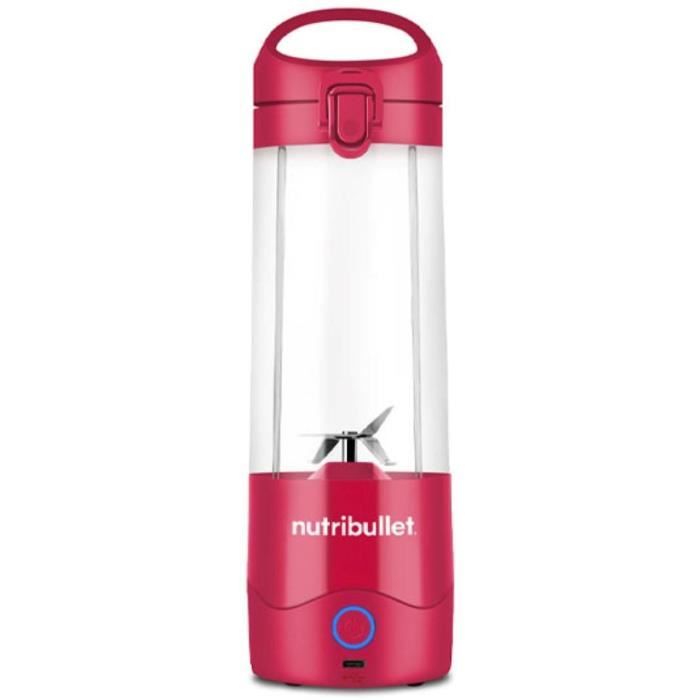 Portable blender - NutriBullet - NBP003MA - 70W - 0.475L - Magenta - 1 bottle included