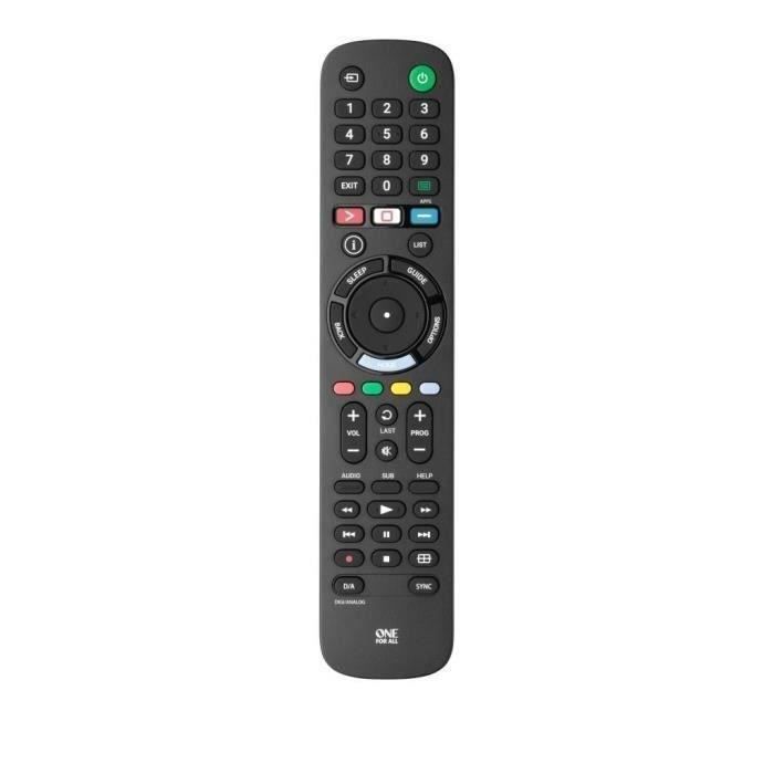 ONE FOR ALL URC4912 - Replacement remote control for Sony TV