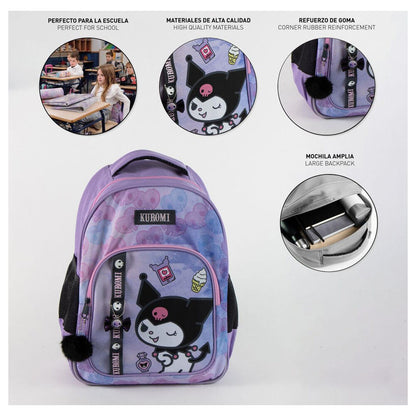 Hello Kitty Kuromi adaptable backpack 42cm