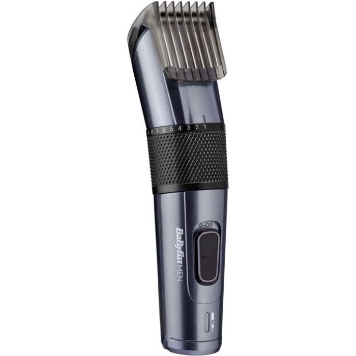 BABYLISS E976E - Hair clipper - 26 cutting heights - Durable and ultra-resistant titanium blades - LED display