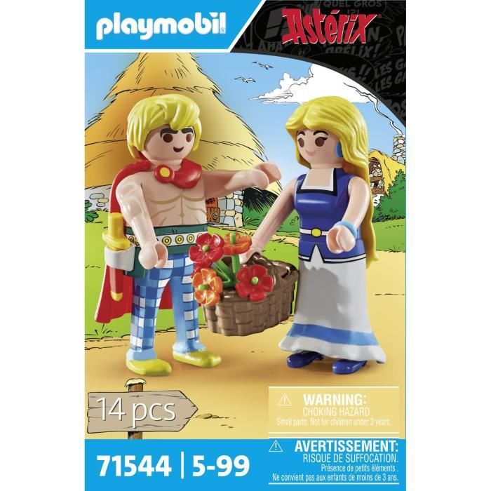 PLAYMOBIL 71544 Asterix: Tragicomix and Falbala
