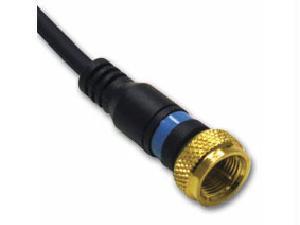 25FT VELOCITYANDTRADE; MINI-COAX F-TYPE CABLE
