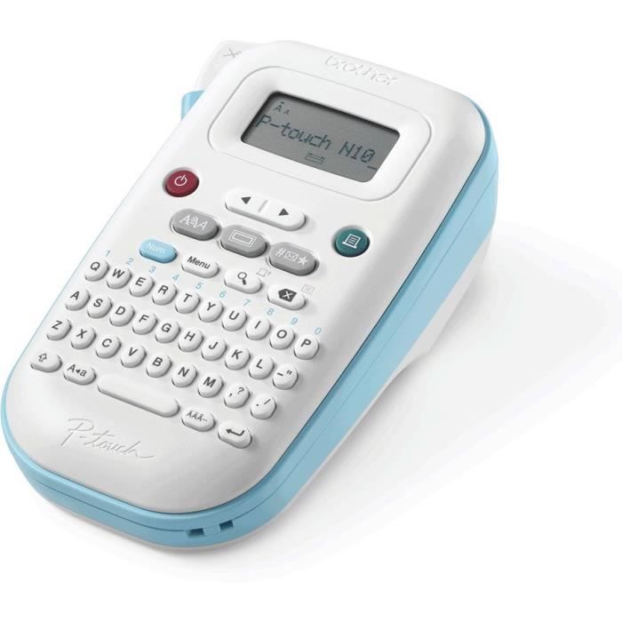 Portable label maker - BROTHER - PT-N10 - Intuitive - For school supplies - Home organization
