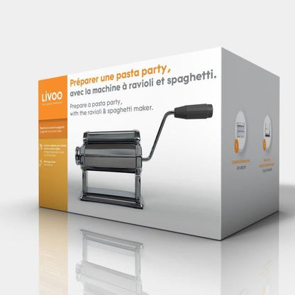 KITCHEN ARTIST MEN41 Professional ravioli and spaghetti machine - 9 positions (from 6 to 1 mm)