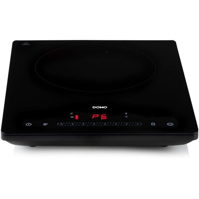 Domo do332IP - Induction plate 1 fire - 2000W - TouchScreen - Digital timer 3h - 8 Power levels - 20cm