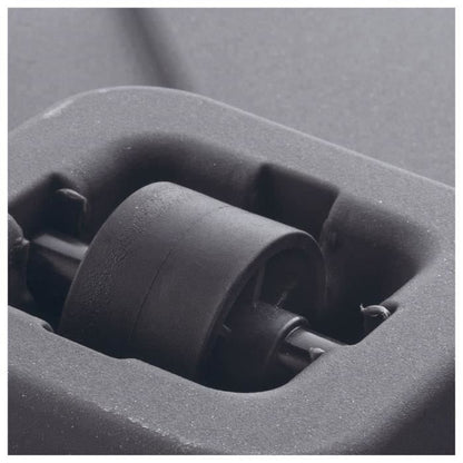 Muret Planter - DEROMA - Cosmo - Anthracite - With water reserve - Casters - 78 cm