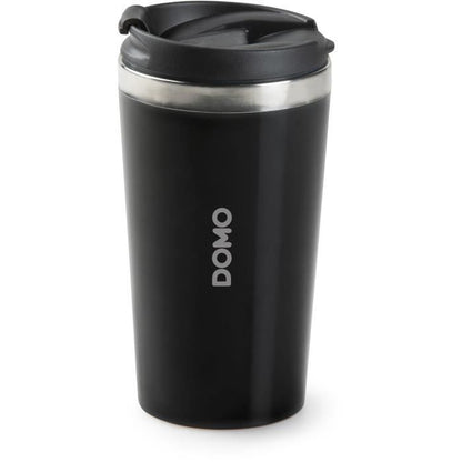 Filter coffee maker - DOMO - DO733K - 900 W - 4 to 10 cups - LCD screen - 3 intensities - Black