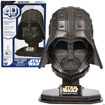 Spin Master Puzzle 4D Build Star Wars Star Wars Darth Vader Helmet 3D model figurine to assemble