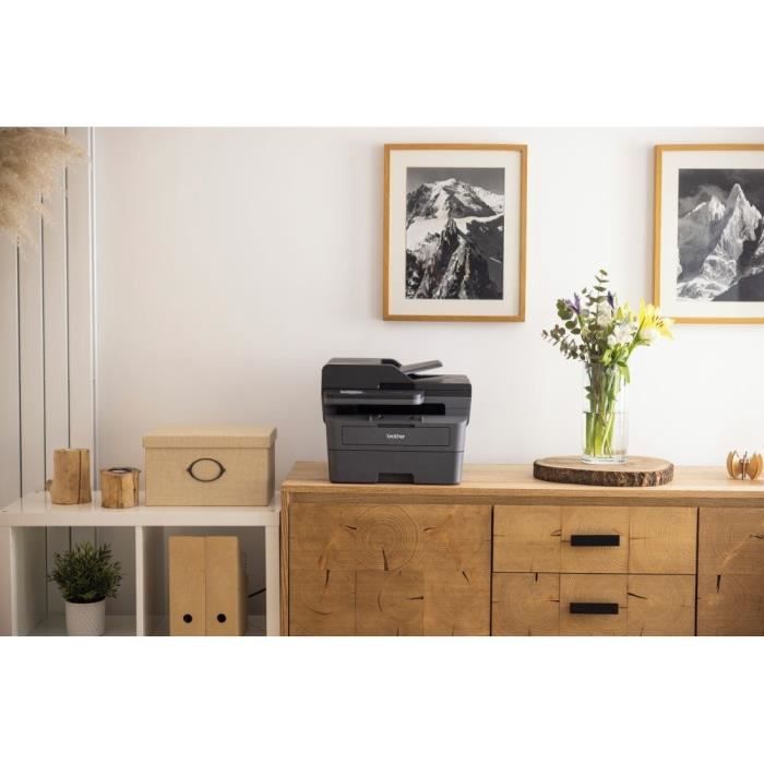 4-in-1 monochrome laser multifunction printer - BROTHER - MFC-L2860DWE - Ethernet and Wifi