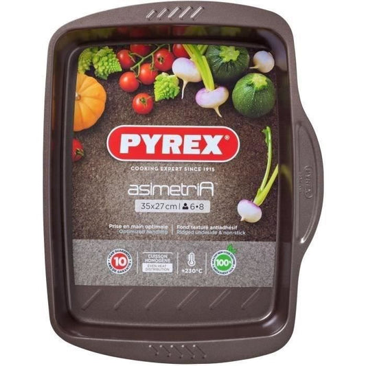 Baking dish - PYREX - 1452053 - Rectangular - Steel - 35 x 27 cm