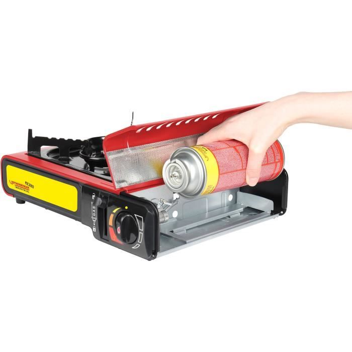 Gas stove - ROTHENBERGER - GOURMET RS 220 - 2000 W - Red and black