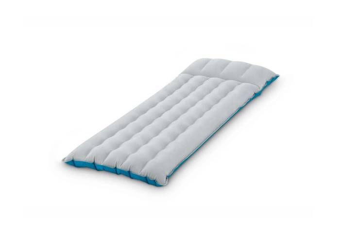 INTEX Inflatable Camping Mattress - 1 place - Gray