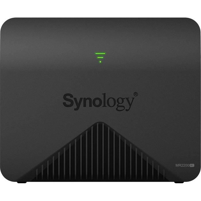 Wireless Mesh Router - SYNOLOGY - MR2200ac - WiFi AC - Triple-band - 2200 Mbps (2x AC867 + N400) MU-MIMO WPA3