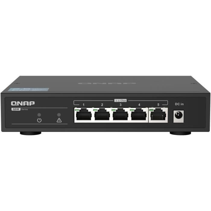 QNAP - QSW-1105T 2.5GbE Unmanaged Switch