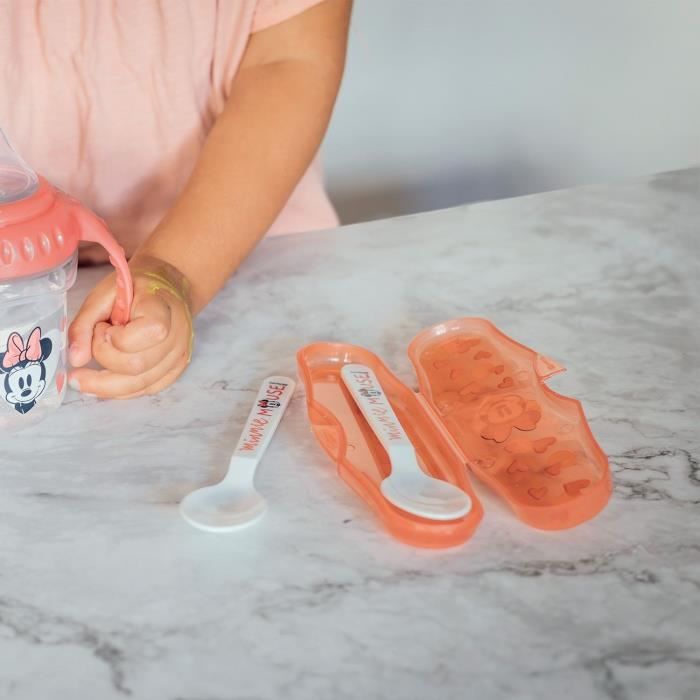 THERMOBABY MINNIE 2nd age meal pack - 3 plates + a cup + 1 spoon