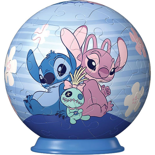Disney Stitch & Angel 3D puzzle 54pcs
