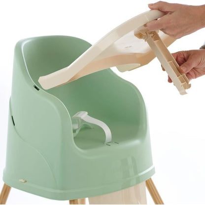 YOUPLA Thermobaby - Green Céladon Green High Chair - Made in France