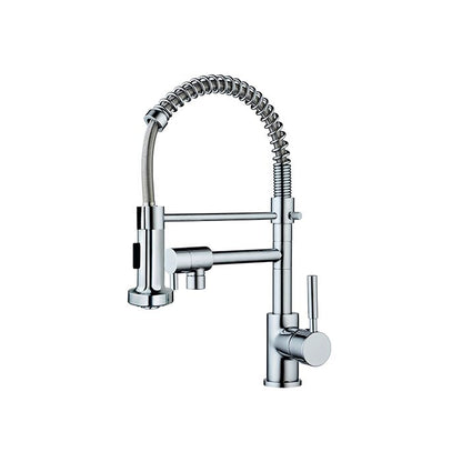 ROUSSEAU Mini Stoli kitchen mixer tap - With hand shower - Chrome