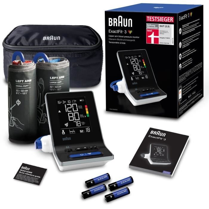 Braun ExactFit 3 blood pressure monitor - BUA6150