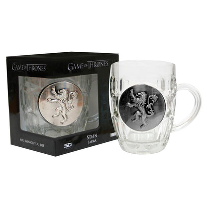Game of Thrones Lannister glass jug