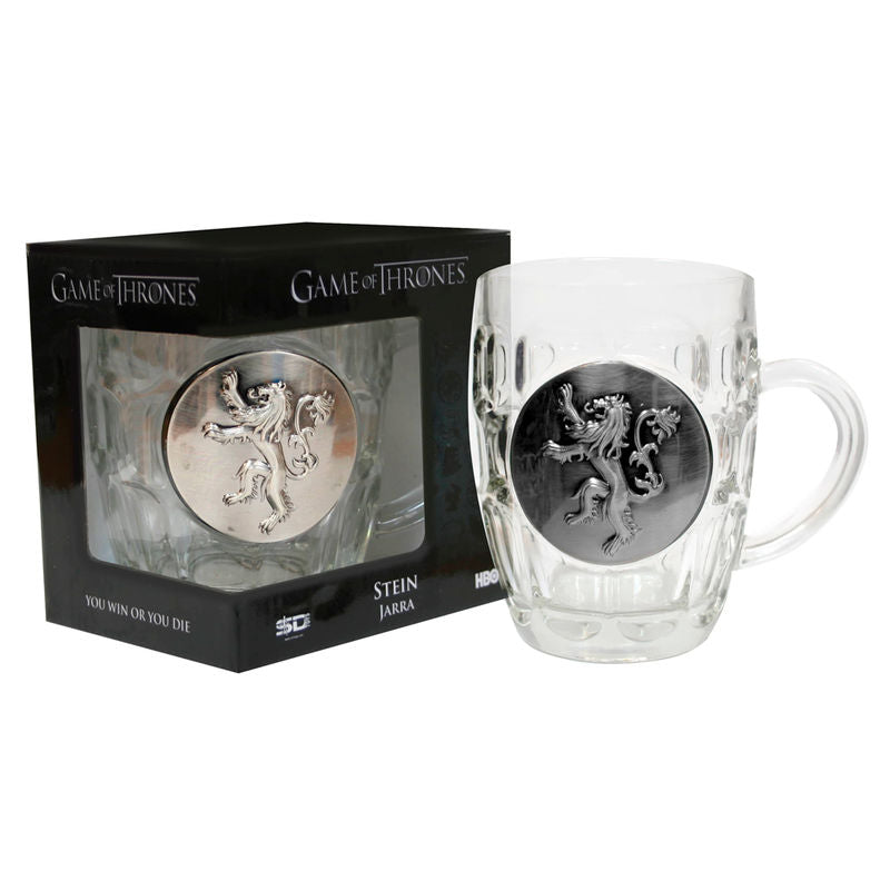 Game of Thrones Lannister glass jug