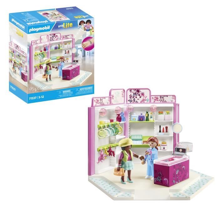 PLAYMOBIL 71537 Accessories Shop, My Life, 95 pieces, Ages 5 and up