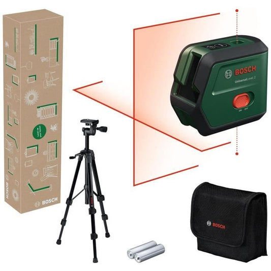 Bosch Line Laser UniversalLevel 2 - Red + Set