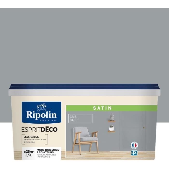 RIPOLIN All Pieces Wall Paint - Satin Pebble, 2.5L