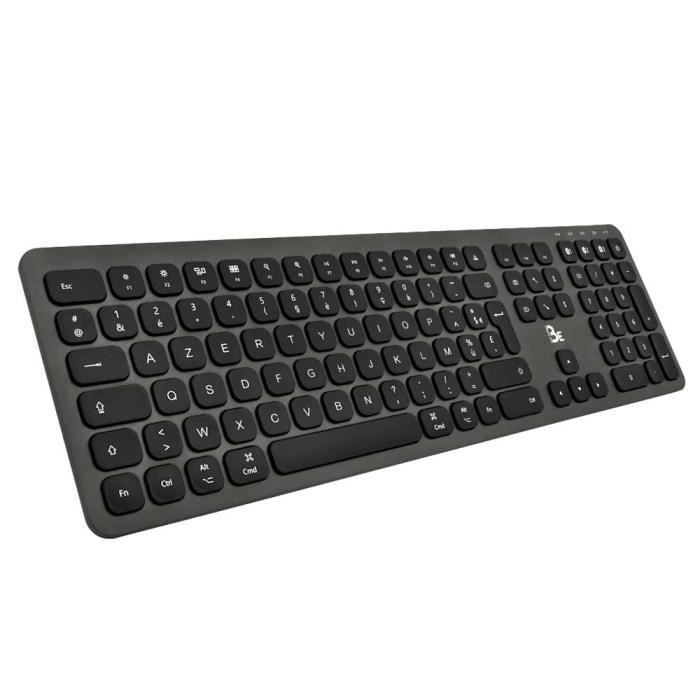 BLUE ELEMENT Rechargeable Bluetooth Keyboard for Mac - Black - FR