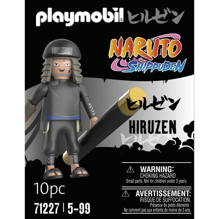 PLAYMOBIL 71227 Hiruzen - Naruto Shippuden - Ages 5