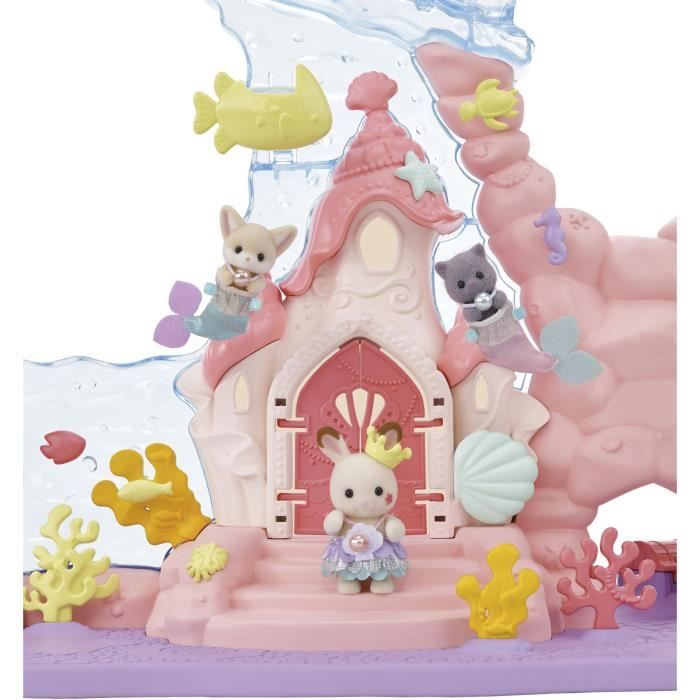 Miniature figurines - SYLVANIAN FAMILIES - 5701 - The castle of the mermaids