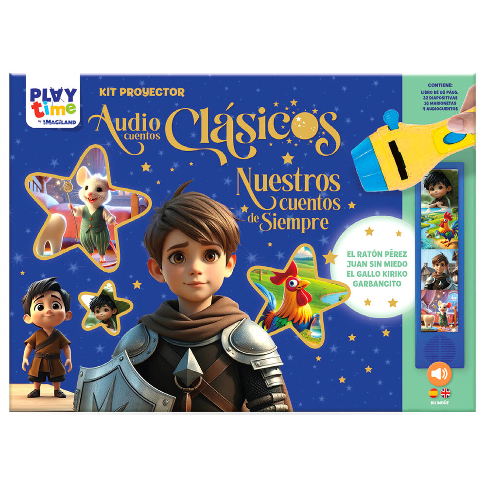 Traditional Stories audio story projector kit