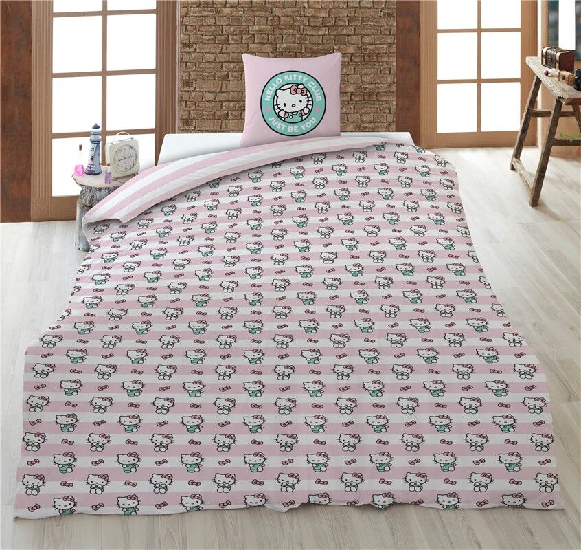 Hello Kitty policotton duvet cover bed 90cm