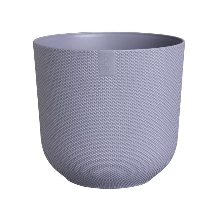 Flower pot - Elho - Jazz Round - Purple - L 35 x W 34.5 x H 32 cm - Indoor - 100% recycled