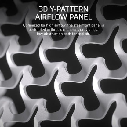 PC Case - CORSAIR - FRAME 4000D Series - Mid-Tower - White