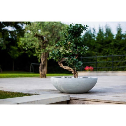 EDA Pot Vasque Graphit Ø59cm - Capacity 39L - Cenguse white