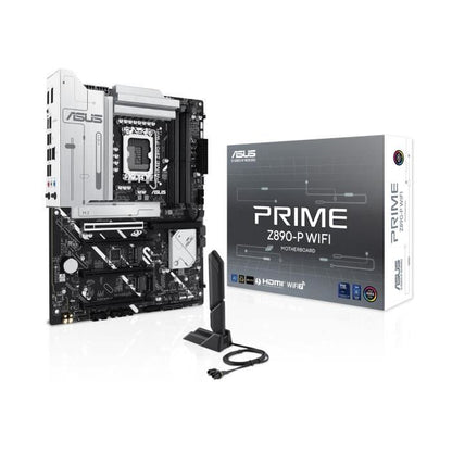 Motherboard - ASUS - PRIME Z890-P WIFI - DDR5 SDRAM - Integrated Wi-Fi - Multiple USB ports