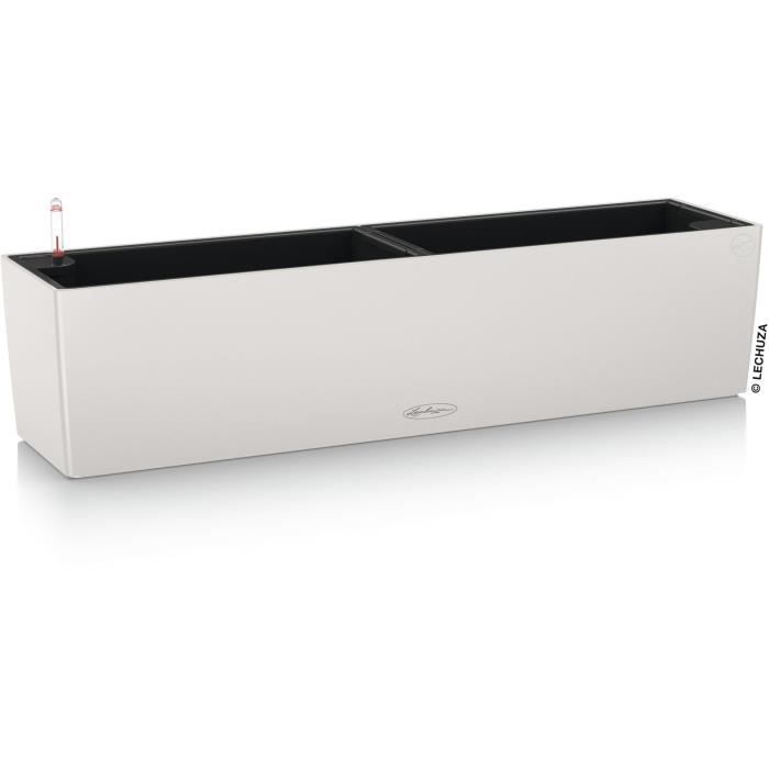 Jardiniere - Balconera color 80 - Complete kit - Light gray - 12 L - LECHUZA