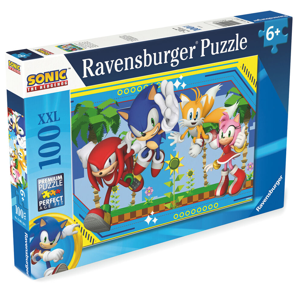 Sonic the Hedgehog XXL puzzle 100pcs