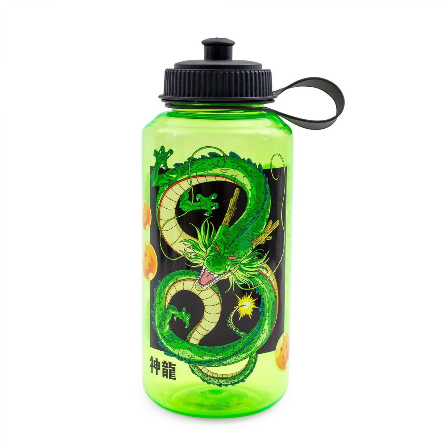Dragon Ball Z Shenron Water Bottle With Sports Cap | Holds 32 Ounces