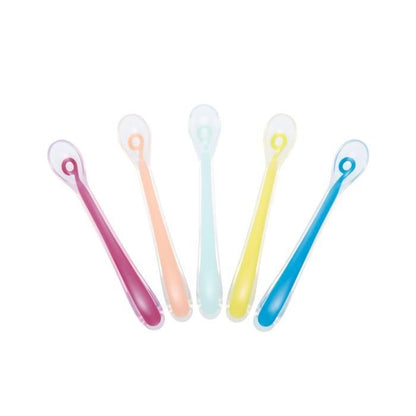 BABYMOOV Baby Spoons - First Age Silicone Spoons