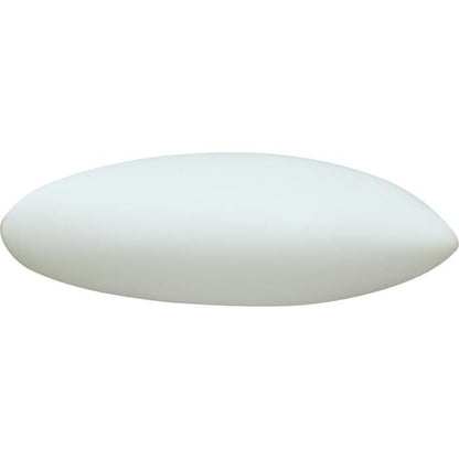 Luminous solar pebble - White