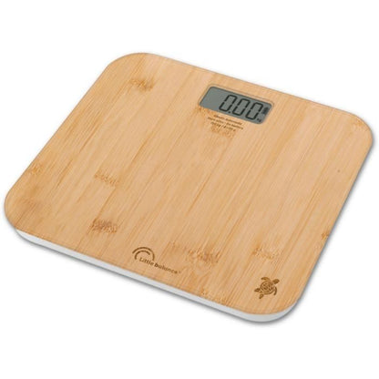 Bathroom scale - LITTLE BALANCE - Automatic Kinetic - Bamboo