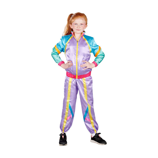 80s Tracksuit Child Costume | Small