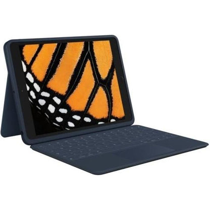 Keyboard case - Logitech Rugged Combo 3 Touch - For iPad 7th, 8th and 9th generation AZERTY, French