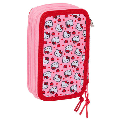 Hello Kitty triple pencil case 37pcs