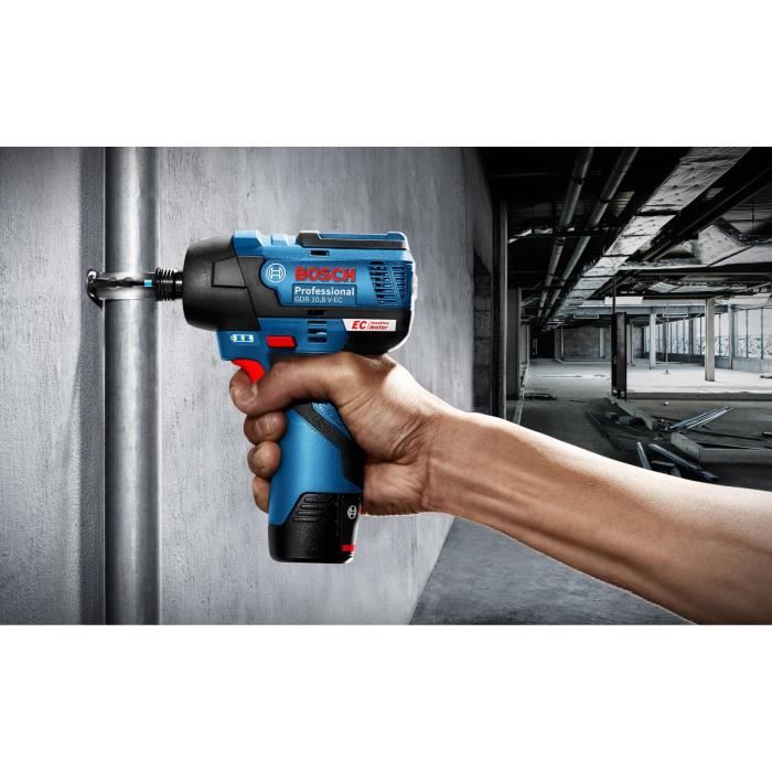 Wireless shock screwdriver GDR 12V-110 12 V (without battery or charger) in L-Boxx-Bosch-06019e0003 box