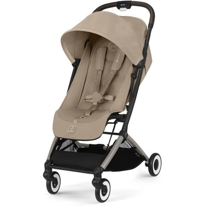 CYBEX - Ultra-compact and comfortable stroller - ORFEO - 4 wheels - Almond Beige